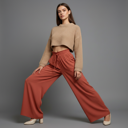 Elegant Leisure Trousers | Women's Pants for Comfort and Style