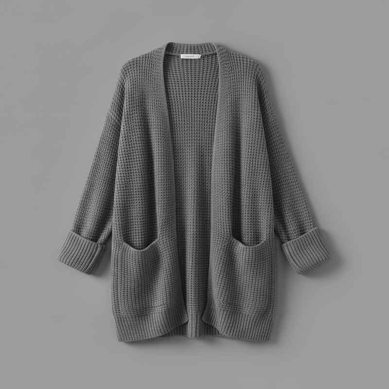 Elegant Black Cardigan | Women's Stylish Outerwear