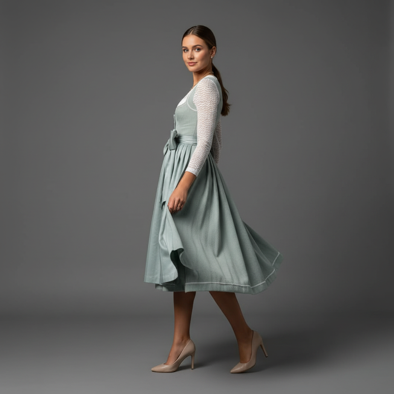 Elegant Dirndl Dress | Women's Oktoberfest Costume