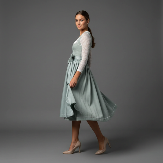 Elegant Dirndl Dress | Women's Oktoberfest Costume