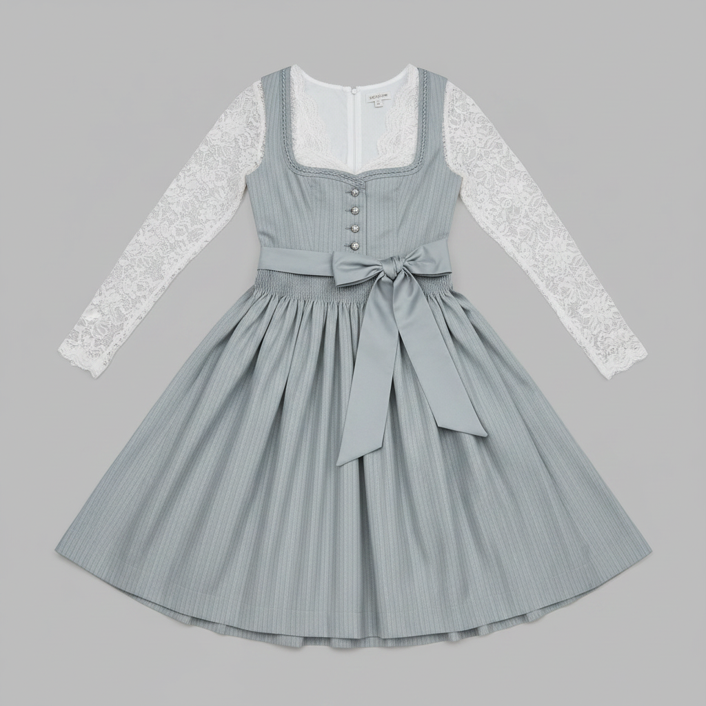 Elegant Dirndl Dress | Women's Oktoberfest Costume