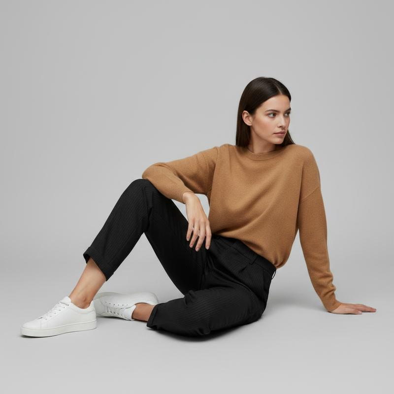 High Waist Black Pants | Women's Trousers for Office Wear