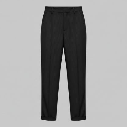 High Waist Black Pants | Women's Trousers for Office Wear