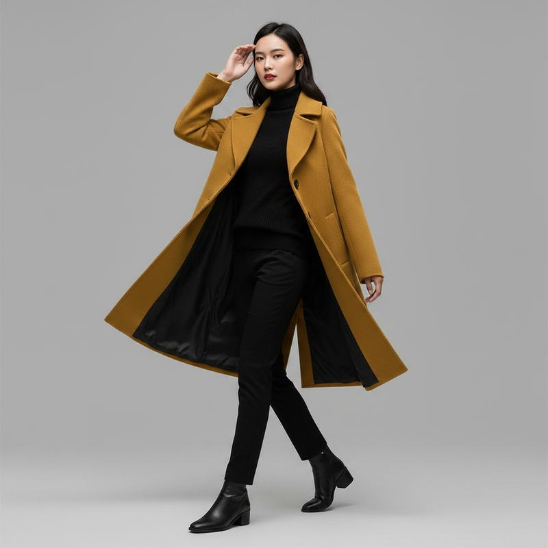 Elegant Wool Coat for Women | Stylish Winter Outerwear