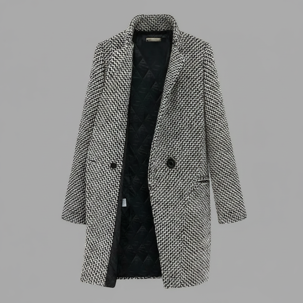 Elegant Wool Coat | Women's Long Winter Coat