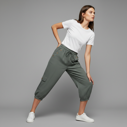 Jana Casual Trousers | Women's Trousers with Pockets