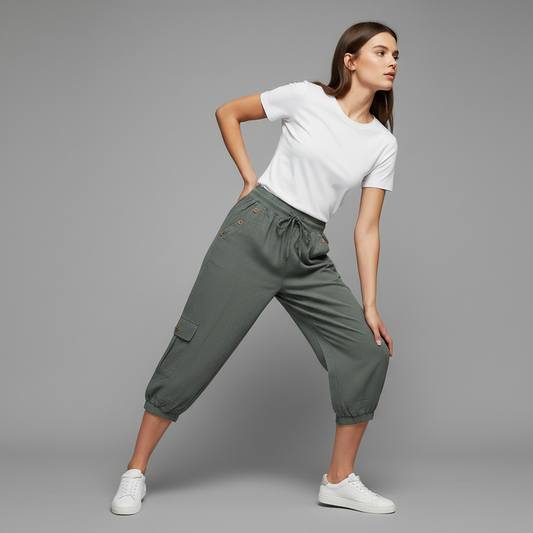 Jana Casual Trousers | Women's Trousers with Pockets