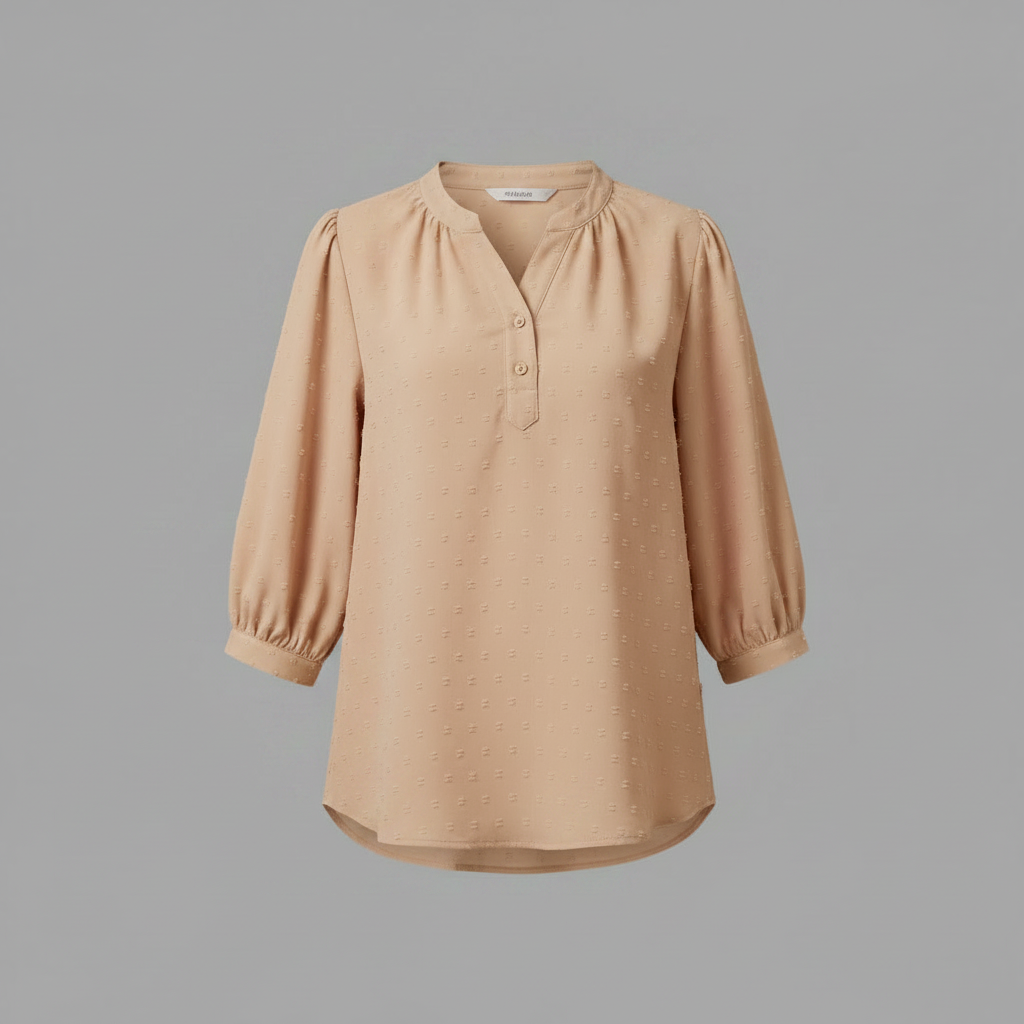 Silk Patchwork Women's Blouse | Versatile Summer Top