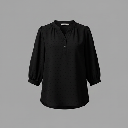 Silk Patchwork Women's Blouse | Versatile Summer Top