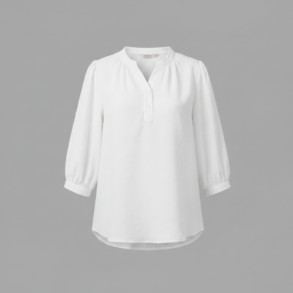 Silk Patchwork Women's Blouse | Versatile Summer Top