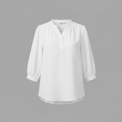 Silk Patchwork Women's Blouse | Versatile Summer Top