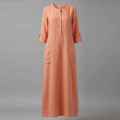 Tina | Women's Plus Size Leisure Dress in Soft Fabric