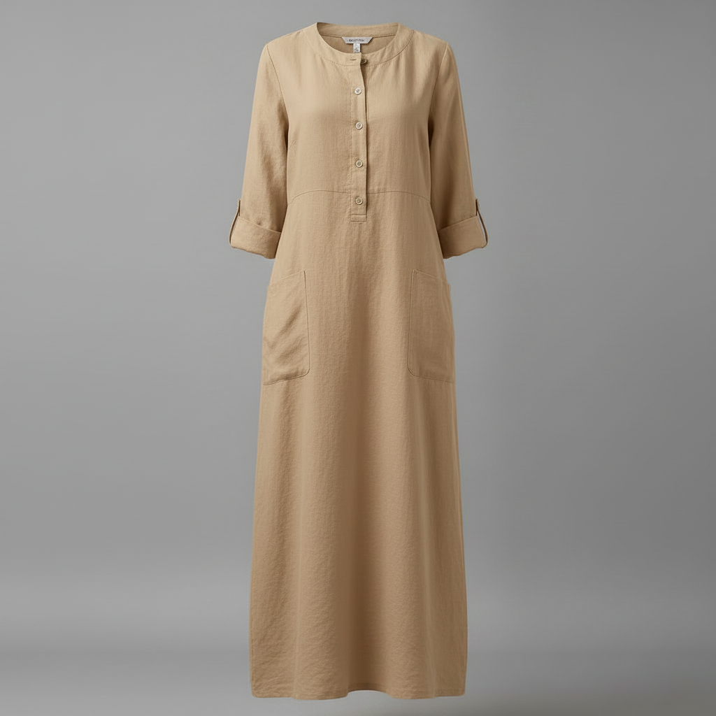 Tina | Women's Plus Size Leisure Dress in Soft Fabric