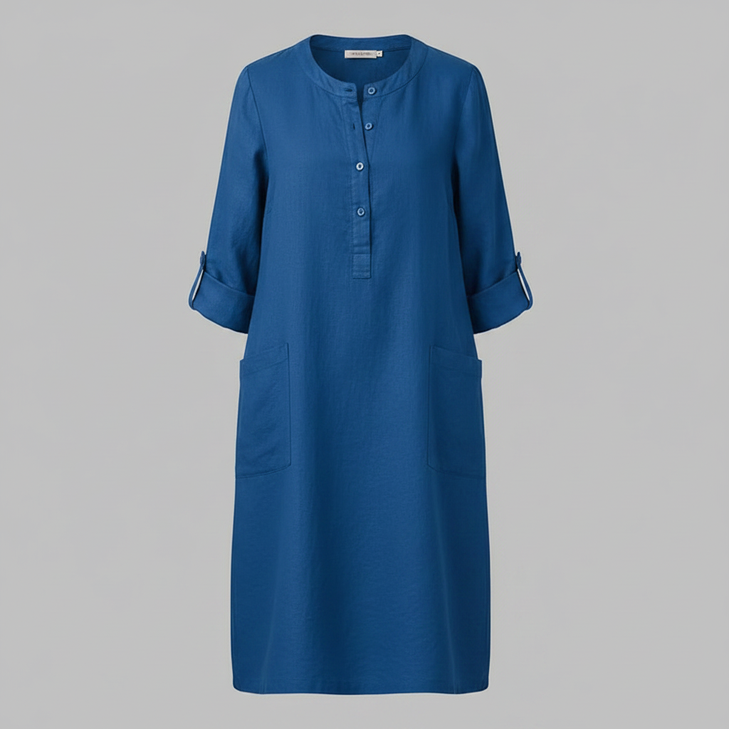 Tina | Women's Plus Size Leisure Dress in Soft Fabric