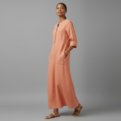 Tina | Women's Plus Size Leisure Dress in Soft Fabric