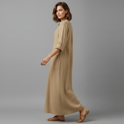 Tina | Women's Plus Size Leisure Dress in Soft Fabric