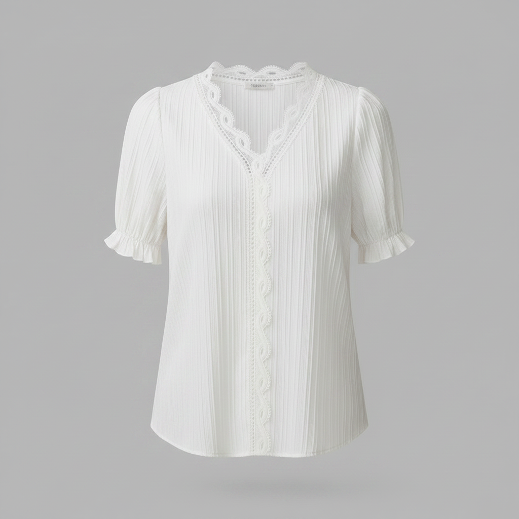 Elegant Puff Sleeve Blouse | Women's Summer Tops