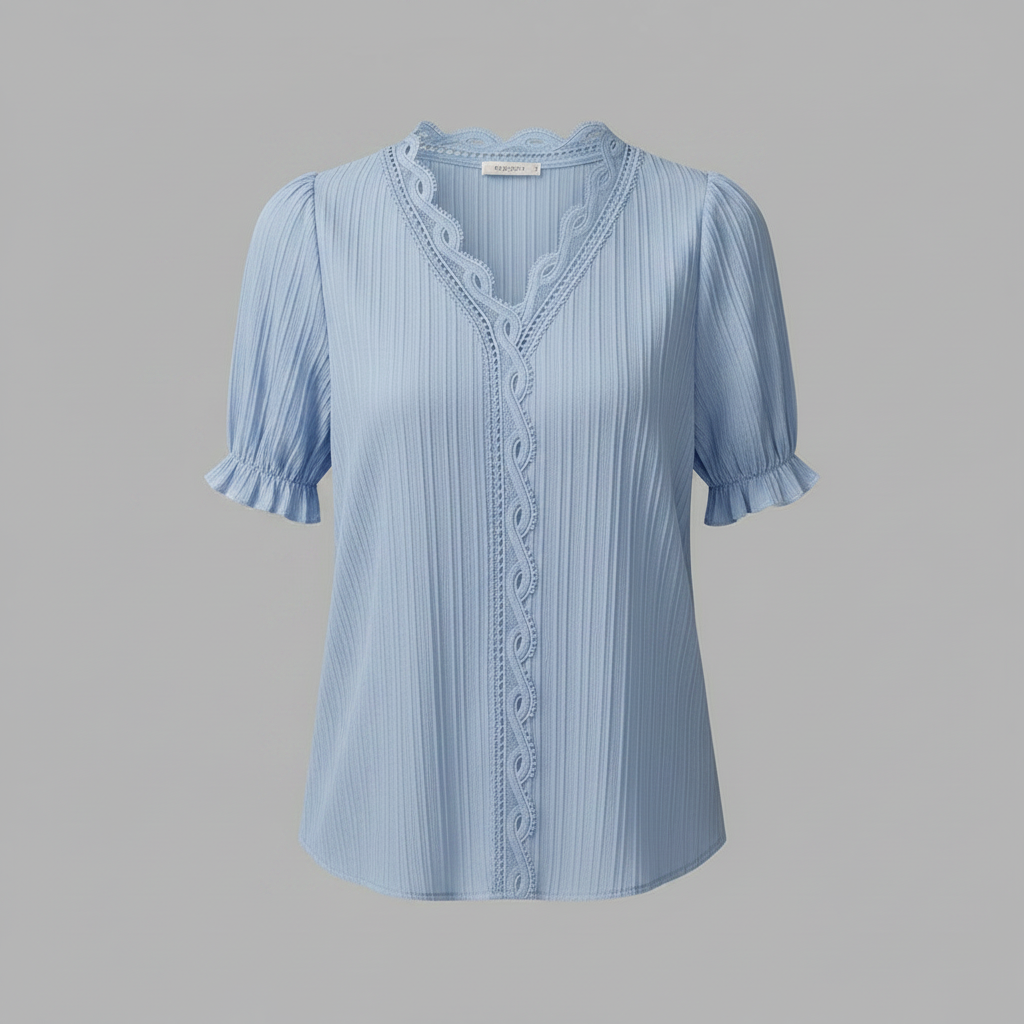 Elegant Puff Sleeve Blouse | Women's Summer Tops