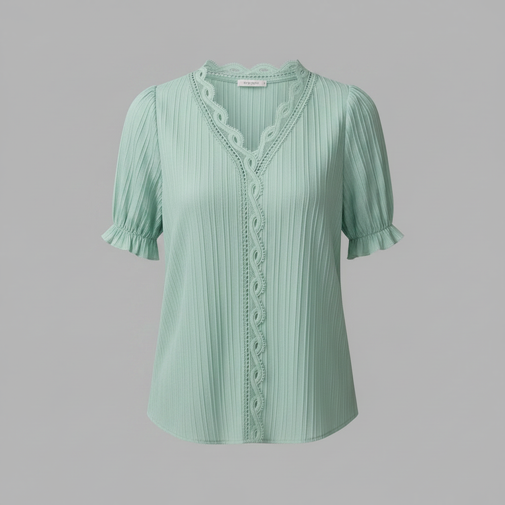 Elegant Puff Sleeve Blouse | Women's Summer Tops